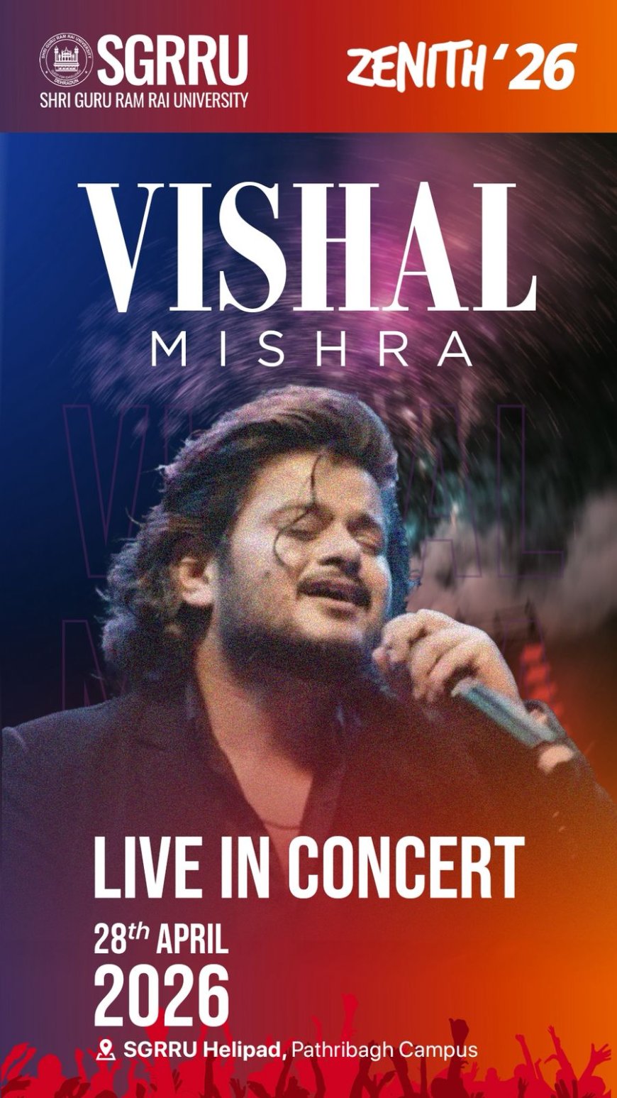 SGRR यूनिवर्सिटी में संगीत का धमाल: प्रियंका मेहर और विशाल मिश्रा का लाइव परफॉर्मेंस