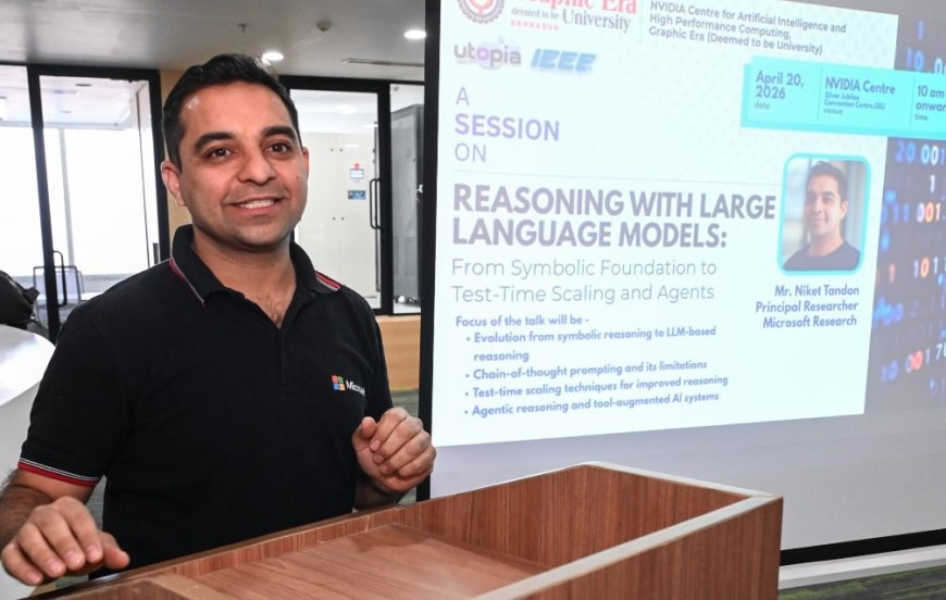 ग्राफिक एरा विश्वविद्यालय में आर्टिफिशियल इंटेलिजेंस पर कार्यशाला का आयोजन