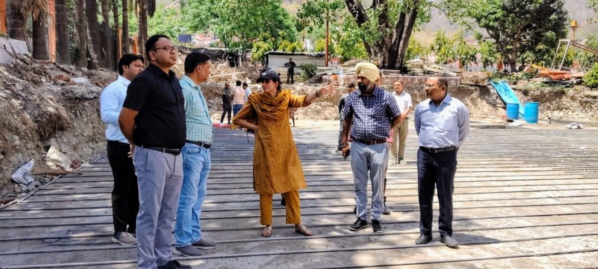 कुंभ मेला 2027: तेजी से हो रही तैयारियां, मेलाधिकारी सोनिका ने किए निरीक्षण