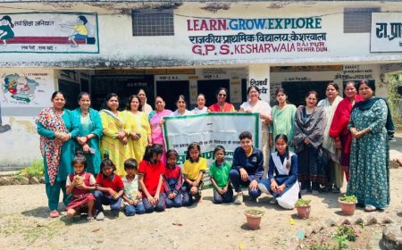 केसरवाला प्राथमिक विद्यालय में सफल पर्यावरण जागरूकता कार्यक्रम