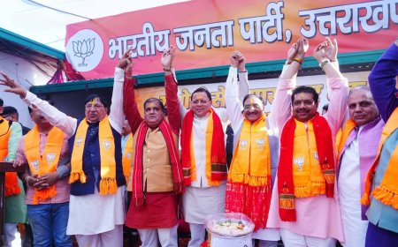 गंगोत्री से गंगासागर तक भारत को भगवामय करने वाली भाजपा की जीत: धामी