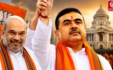 शुभेंदु अधिकारी बने विधायक दल का नेता, अमित शाह की उपस्थिति में बीजेपी ने तैयार की पश्चिम बंगाल सरकार