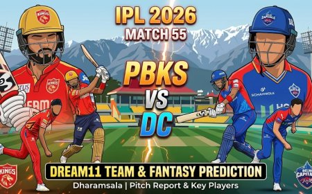 PBKS vs DC Dream11 Team IPL 2026: फैंटेसी क्रिकेट टिप्स, पिच रिपोर्ट और संभावित प्लेइंग XI