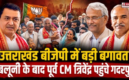 उत्तराखंड बीजेपी में उठे राजनीतिक तूफान: त्रिवेंद्र रावत पहुंचे गदरपुर, क्या है मायने?