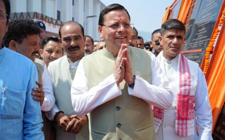 अल्मोड़ा में CM धामी ने 138 करोड़ की योजनाओं का किया लोकार्पण और शिलान्यास