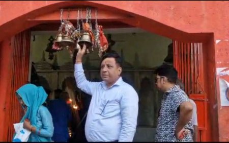 बंशीधर तिवारी का कालू सिद्ध मंदिर में दर्शन और सड़क चौड़ीकरण की दौड़ - उत्तराखंड में विकास की नई दिशा