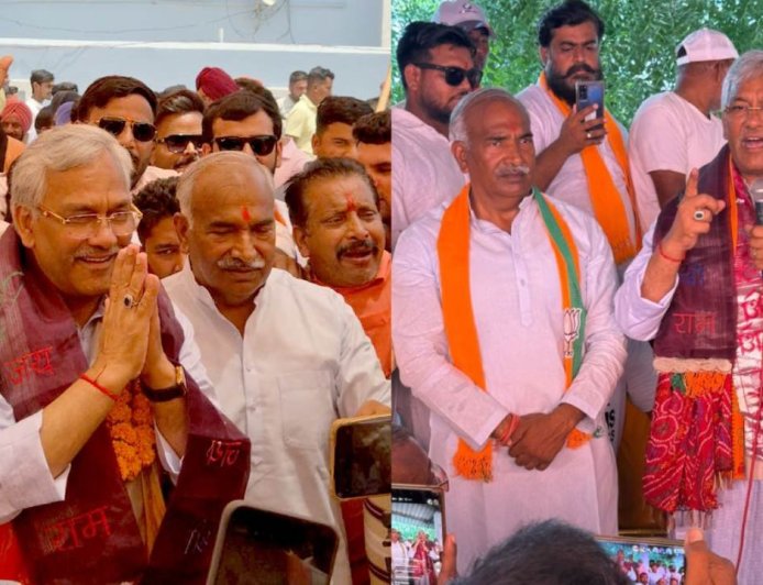 गदरपुर की राजनीति में नई हलचल: त्रिवेंद्र और बलूनी का अरविंद पांडे के घर पहुंचना