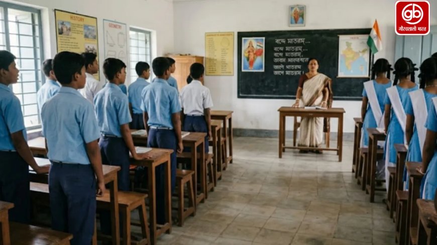 पश्चिम बंगाल में प्रार्थना सभा में ‘वंदे मातरम’ का अनिवार्य गायन, छात्रों में देशभक्ति बढ़ाएगा