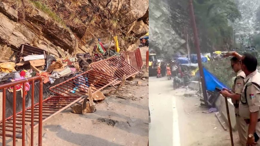 केदारनाथ यात्रा मार्ग पर गिरा भारी बोल्डर, एक युवक की मौत, दूसरा घायल - जानिए पूरी खबर