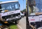 धारचूला से टनकपुर जा रही बस का ब्रेक फेल, चालक की मौत, 34 यात्रियों की जान बची