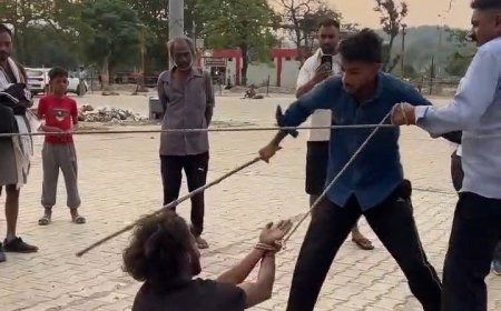 उत्तराखंड: चोरी के शक में युवक की पिटाई, सोशल मीडिया पर वायरल हुआ वीडियो