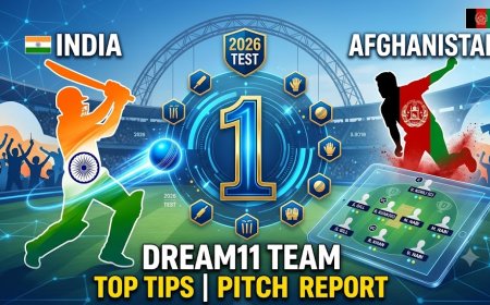 भारत बनाम अफगानिस्तान: एकमात्र टेस्ट 2026 के लिए फैंटेसी क्रिकेट टिप्स और प्लेइंग XI