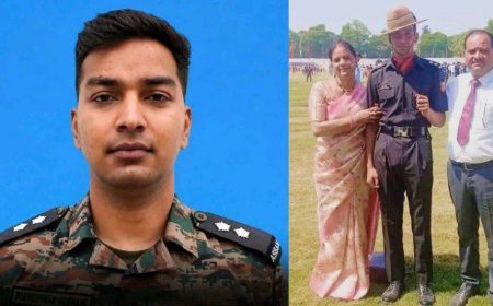 जम्मू-कश्मीर में शहीद हुए लेफ्टिनेंट बीरेश्वर गोस्वामी, आतंकवाद विरोधी ऑपरेशन में दिया बलिदान