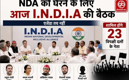 दिल्ली में 'I.N.D.I.A' की महाबैठक: NDA को घेरेने की नई रणनीति तैयार
