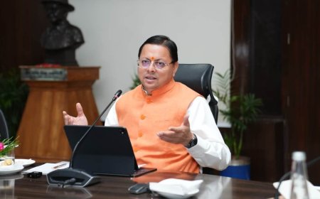 सीएम धामी ने अधिकारियों को दिए निर्देश, मानसून से पूर्व सभी तैयारियां सुनिश्चित करें