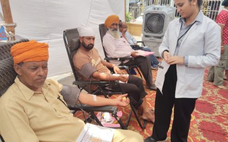 श्री दरबार साहिब में श्रद्धा और सेवा का अद्भुत संगम, 101 यूनिट रक्तदान