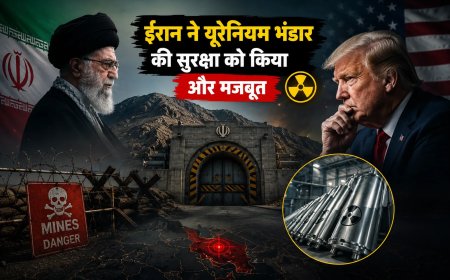 ईरान ने यूरेनियम भंडार को बनाया अभेद्य किला, अमेरिका की रणनीति के लिए नई चुनौती