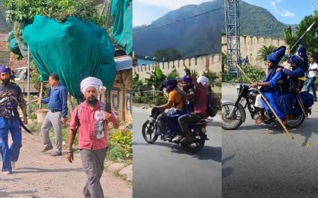 नगरासू गुरुद्वारा विवाद समाप्त, निहंग सिख तीन दिन बाद वापस पंजाब रवाना