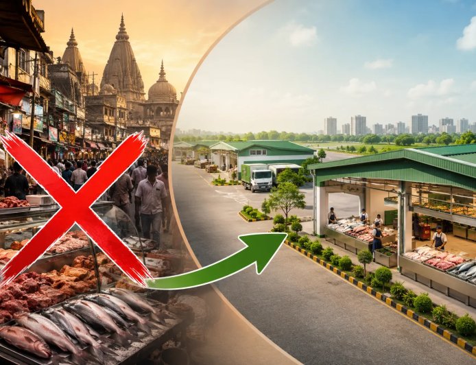 काशी में मीट-मछली की दुकानों का होगा पुनर्स्थान, धार्मिक नगरी की पहचान को ध्यान में रखते हुए नगर निगम का निर्णय
