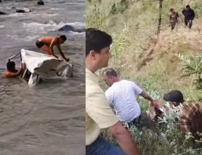 चमोली: घेस में दर्दनाक सड़क हादसा, बोलेरो कैल नदी में गिरी, 4 जानें गईं, 3 गंभीर रूप से घायल