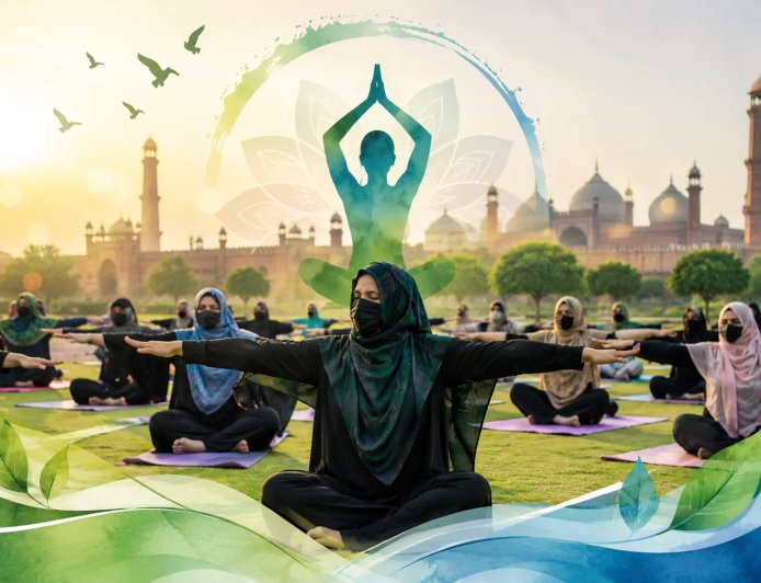 लाहौर में अंतरराष्ट्रीय योग दिवस का भरपूर उत्सव, सैकड़ों ने अपनाया योग का मार्ग