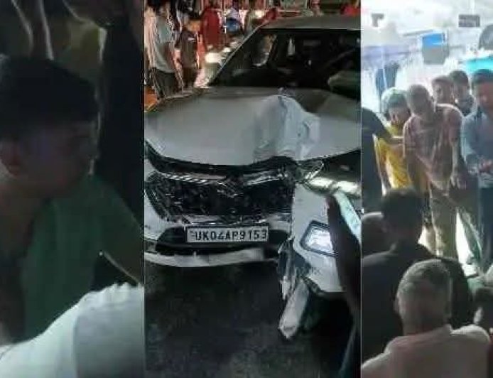 हल्द्वानी में शराबी ने बेकाबू कार से मचाया तांडव, कई लोग घायल