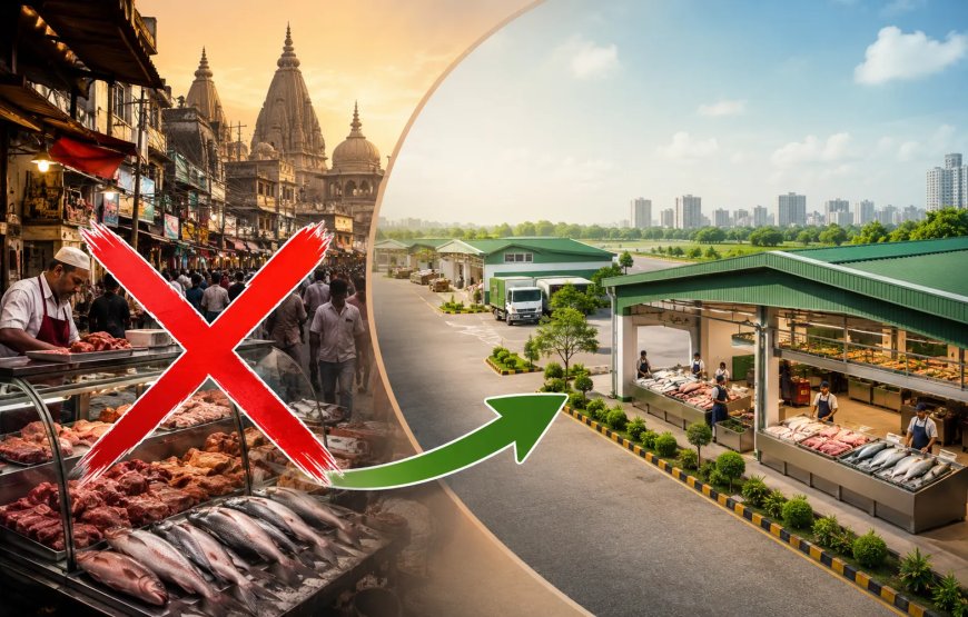 काशी में मीट-मछली की दुकानों का होगा पुनर्स्थान, धार्मिक नगरी की पहचान को ध्यान में रखते हुए नगर निगम का निर्णय