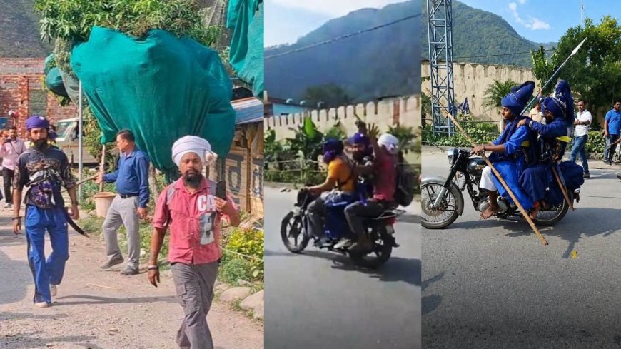 नगरासू गुरुद्वारा विवाद समाप्त, निहंग सिख तीन दिन बाद वापस पंजाब रवाना