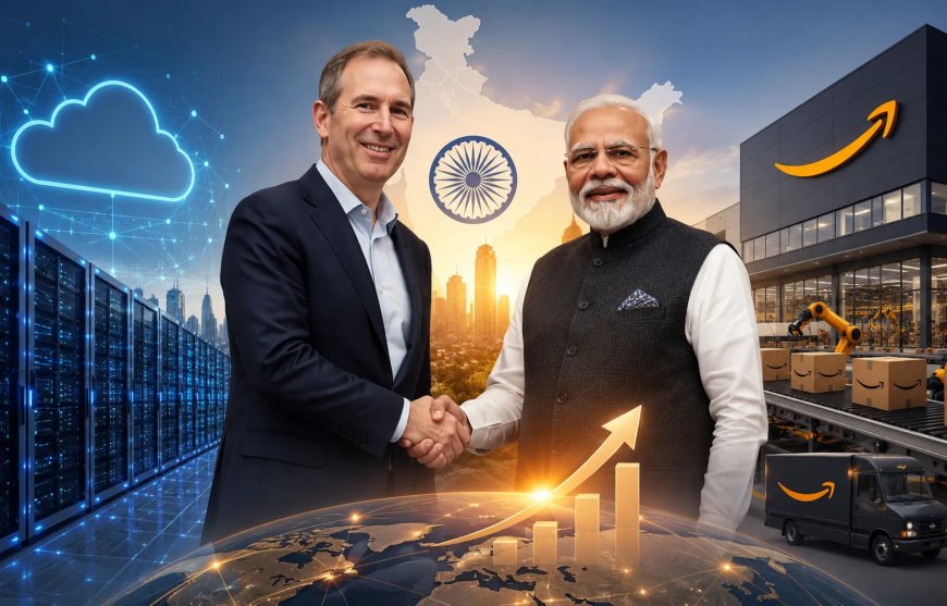 भारत में Amazon का 13 अरब डॉलर निवेश: पीएम मोदी से मुलाकात का असर