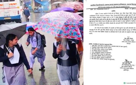 उत्तराखंड में भारी बारिश से अलर्ट, इन जिलों के स्कूल 10 जुलाई को होंगे बंद