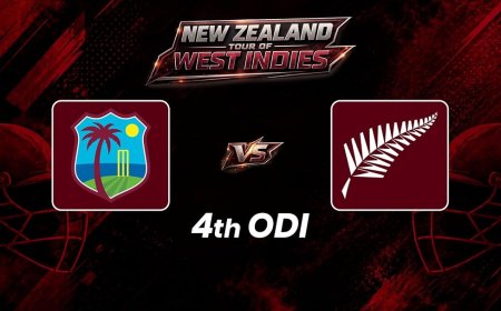 WI vs NZ 4th ODI 2026: फैंटेसी क्रिकेट प्रेडिक्शन, प्लेइंग XI और पिच रिपोर्ट