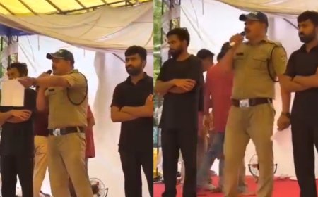 उत्तराखंड पुलिस के जवान का ऐतिहासिक इस्तीफा, छात्रों के समर्थन में जंतर-मंतर पहुंचे