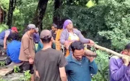 उत्तराखंड के दूरस्थ गांव में आज भी डोली बनती है एंबुलेंस, क्या हैं इसके पीछे की कहानी?