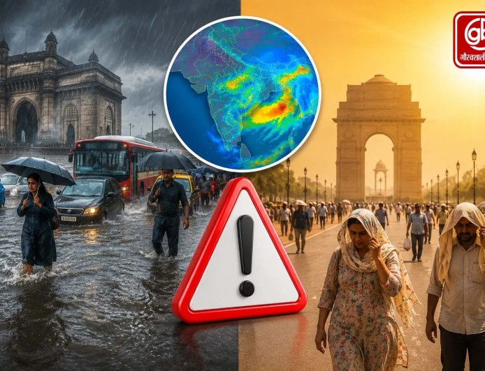 मुंबई में भारी बारिश के कारण जनजीवन अस्त-व्यस्त, राहत की उम्मीद