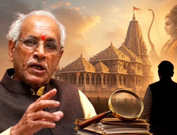 चंपत राय का विवादास्पद बयान: 'कलंक लेकर अयोध्या से नहीं जाऊंगा'