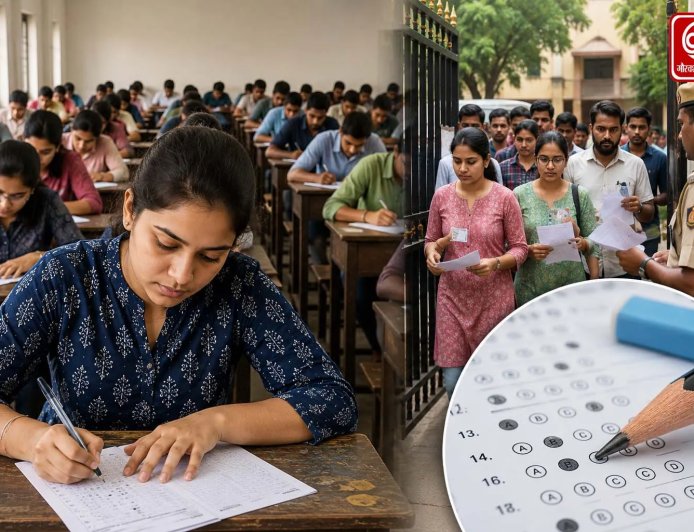 UP-TET परीक्षा का दूसरा दिन, 46 परीक्षा केन्द्रों पर 19 हजार अभ्यर्थी शामिल
