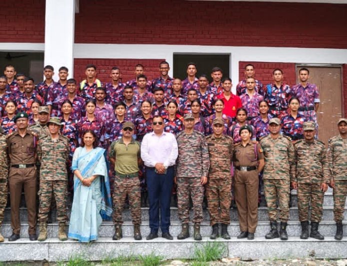 एनसीसी थल सेना कैंप चयन के लिए हल्द्वानी के शैमफोर्ड स्कूल में सफल ट्रायल आयोजित