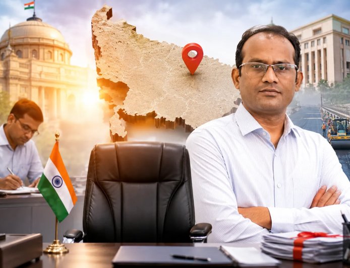 आजमगढ़ में प्रशासनिक बदलाव: नए CDO राकेश कुमार पटेल का आगमन