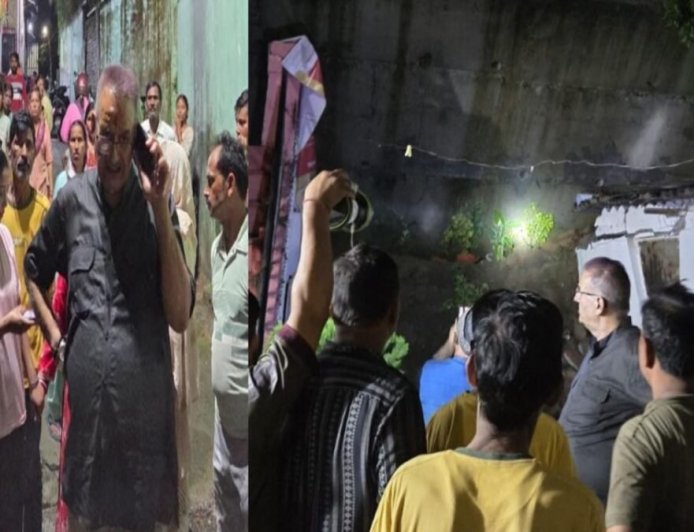 उत्तराखंड में भारी बारिश का कहर, सुरक्षा दीवार ढहने से तीन मकान क्षतिग्रस्त