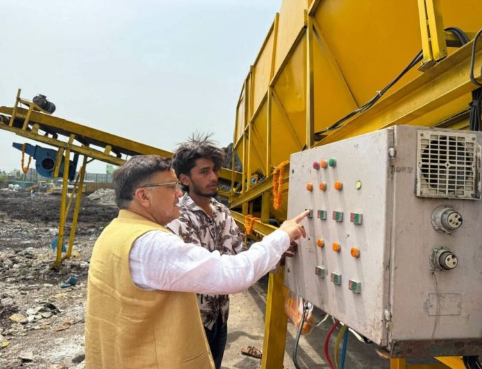 हल्द्वानी में आधुनिक लीगेसी वेस्ट प्रोसेसिंग प्लांट का उद्घाटन, पुराने कचरे का होगा वैज्ञानिक निस्तारण