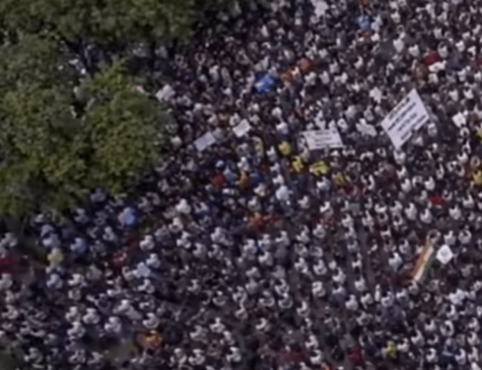 जंतर-मंतर पर लाठीचार्ज के मुद्दे पर उत्तराखंड कांग्रेस का आक्रोश