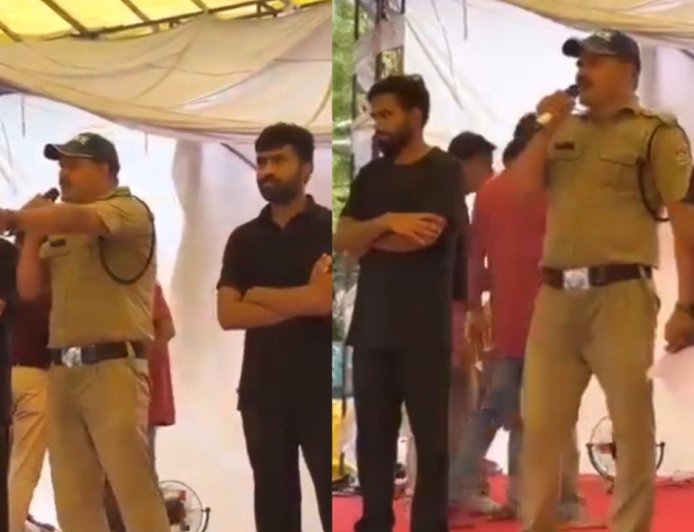 उत्तराखंड पुलिस के जवान का ऐतिहासिक इस्तीफा, छात्रों के समर्थन में जंतर-मंतर पहुंचे
