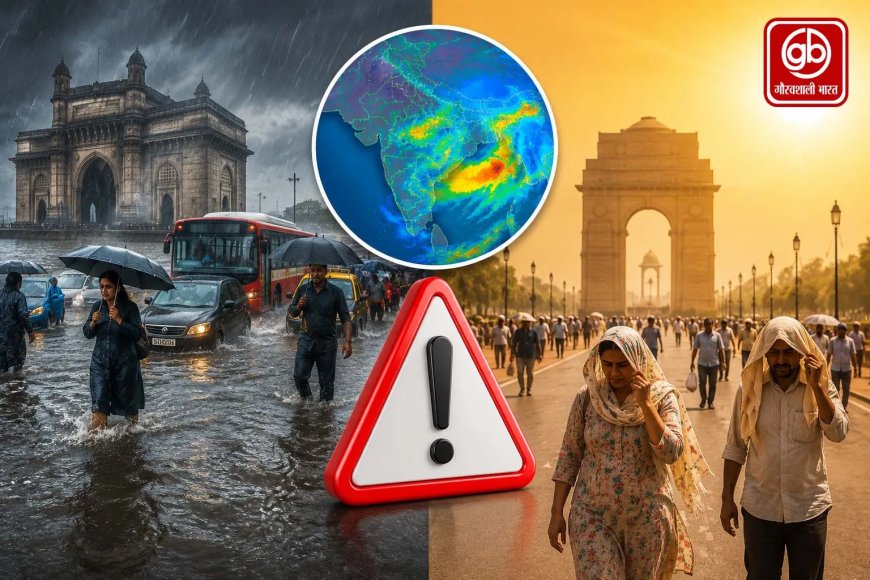 मुंबई में भारी बारिश के कारण जनजीवन अस्त-व्यस्त, राहत की उम्मीद