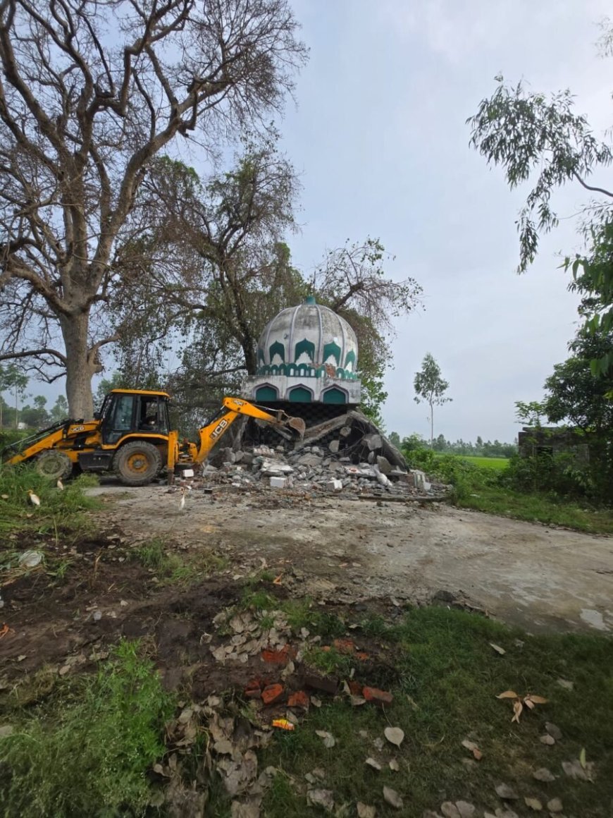 उत्तराखंड: धामी सरकार द्वारा अवैध मजारों पर तेजी से कार्रवाई जारी