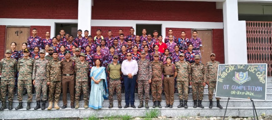 एनसीसी थल सेना कैंप चयन के लिए हल्द्वानी के शैमफोर्ड स्कूल में सफल ट्रायल आयोजित
