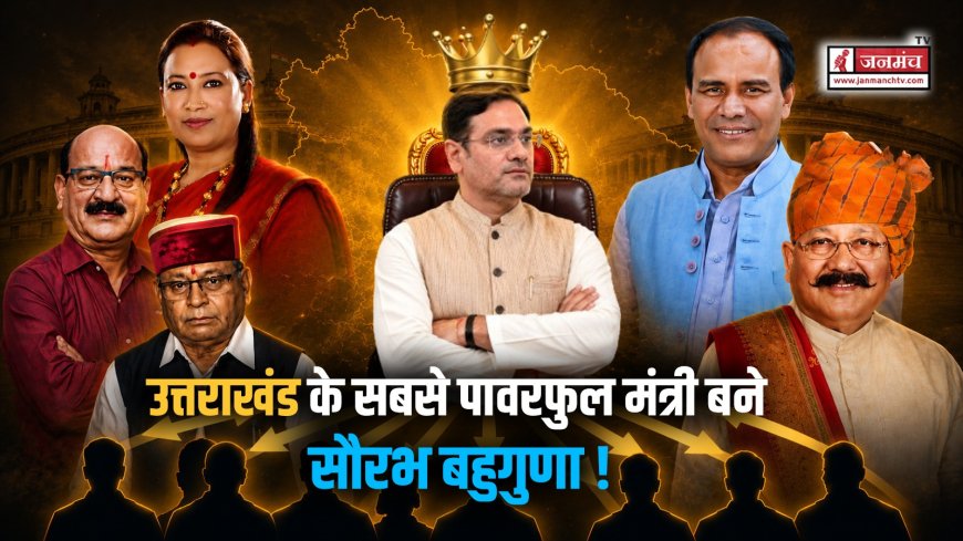 उत्तराखंड के सबसे प्रभावशाली मंत्री बने सौरभ बहुगुणा, आदेश ने बढ़ाई राजनीतिक चर्चाएँ!