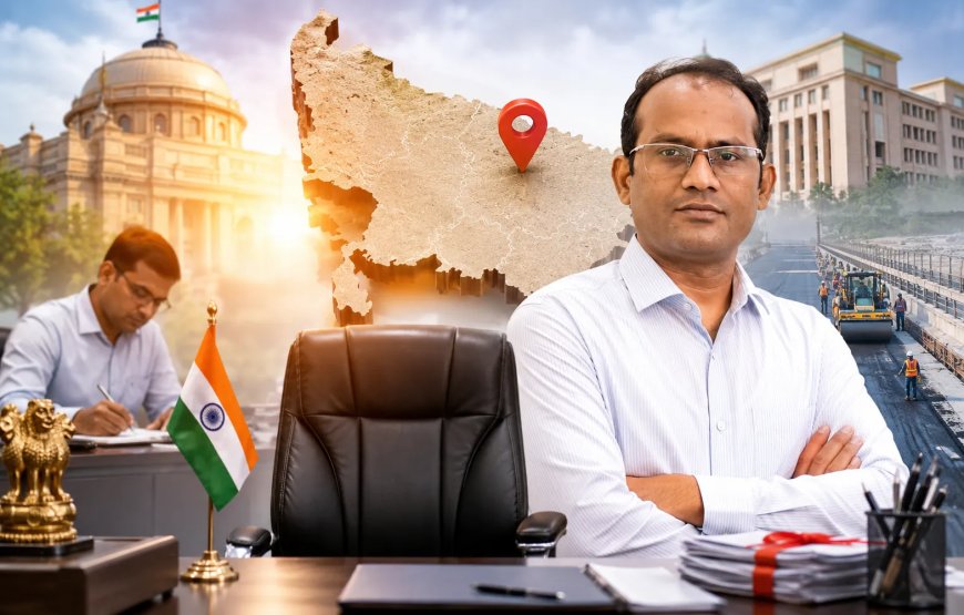 आजमगढ़ में प्रशासनिक बदलाव: नए CDO राकेश कुमार पटेल का आगमन