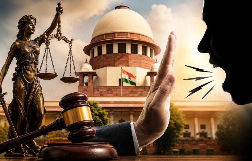 क्या गालियाँ अब कानूनी रूप से स्वीकार्य हैं? सुप्रीम कोर्ट की नवीनतम टिप्पणी से उठी नई बहस