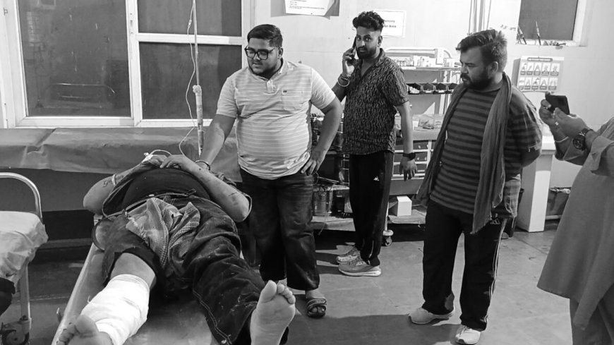 उत्तराखंड: फिल्मी अंदाज में हमला, कार पर गोलियां बरसाईं, युवक घायल
