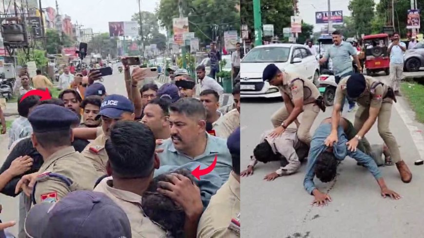 रुद्रपुर गैंगरेप मामले के आरोपी पुलिस कस्टडी से भागने की कोशिश में जनता ने की धुनाई